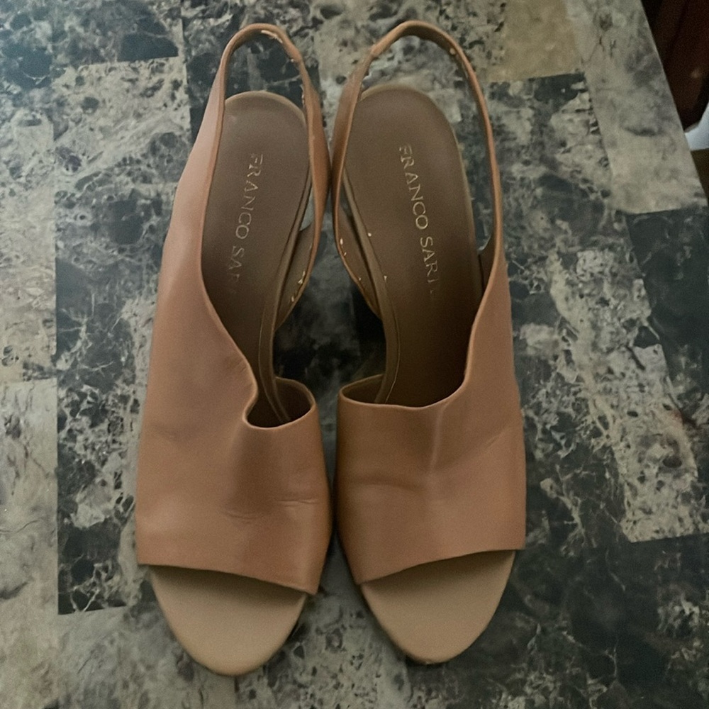 Wedge sandal shoes